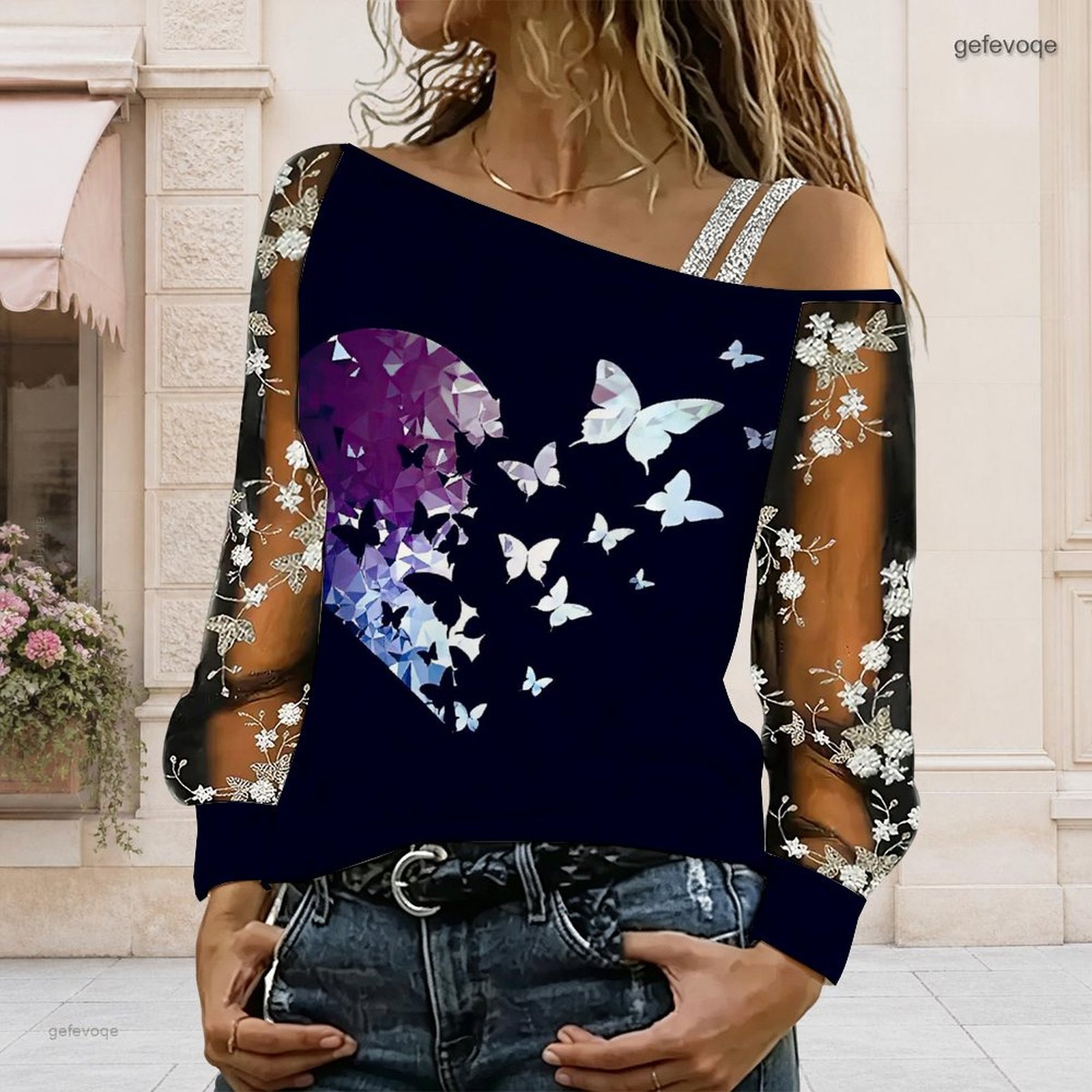 Women Off Shoulder Blouse Asym - đánh giá và giá Blouses