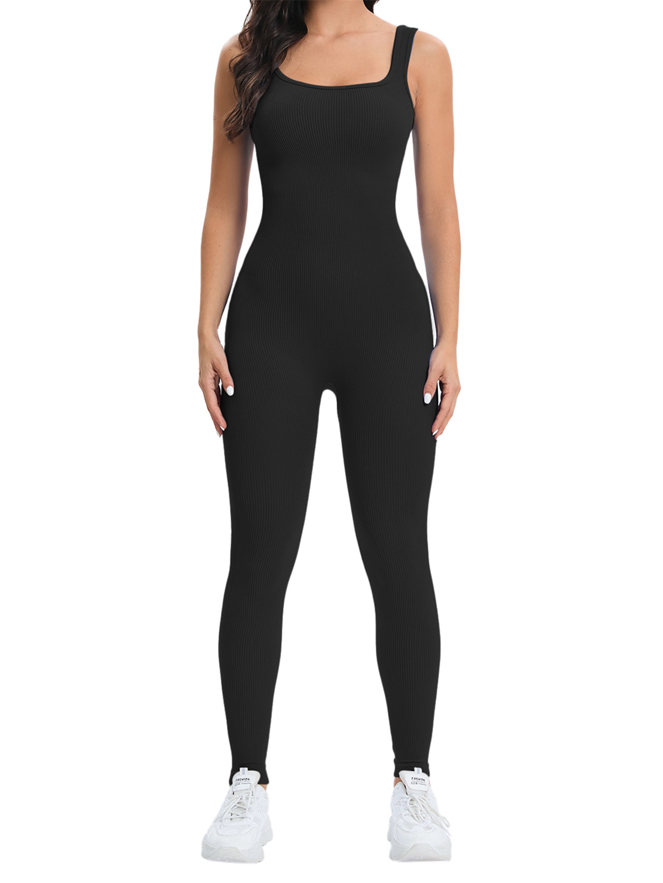 Women Workout Seamless Jumpsui - đánh giá và giá Seamless Ribbed Workout Tank Top
