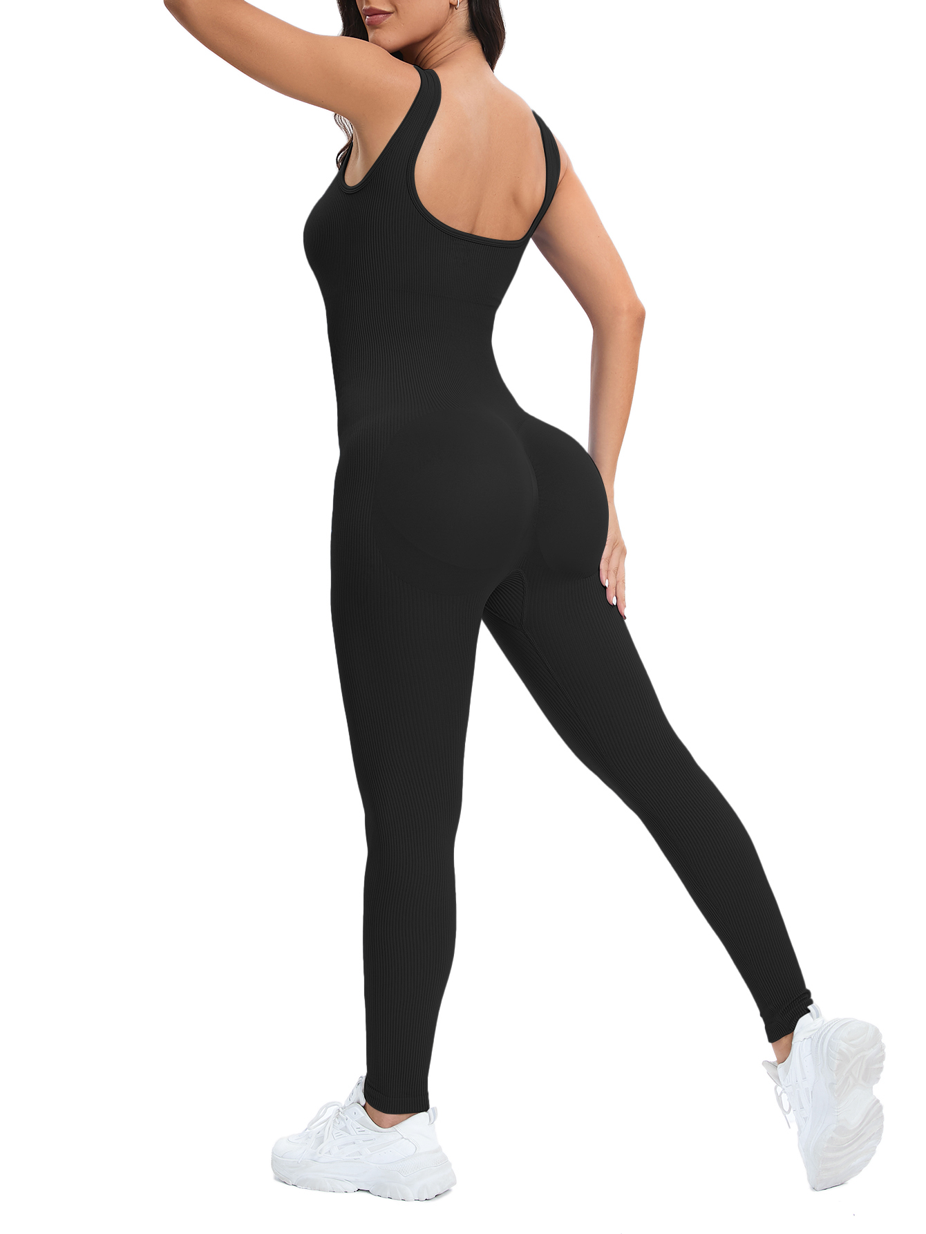 Women Workout Seamless Jumpsui - đánh giá và giá Seamless Ribbed Workout Tank Top