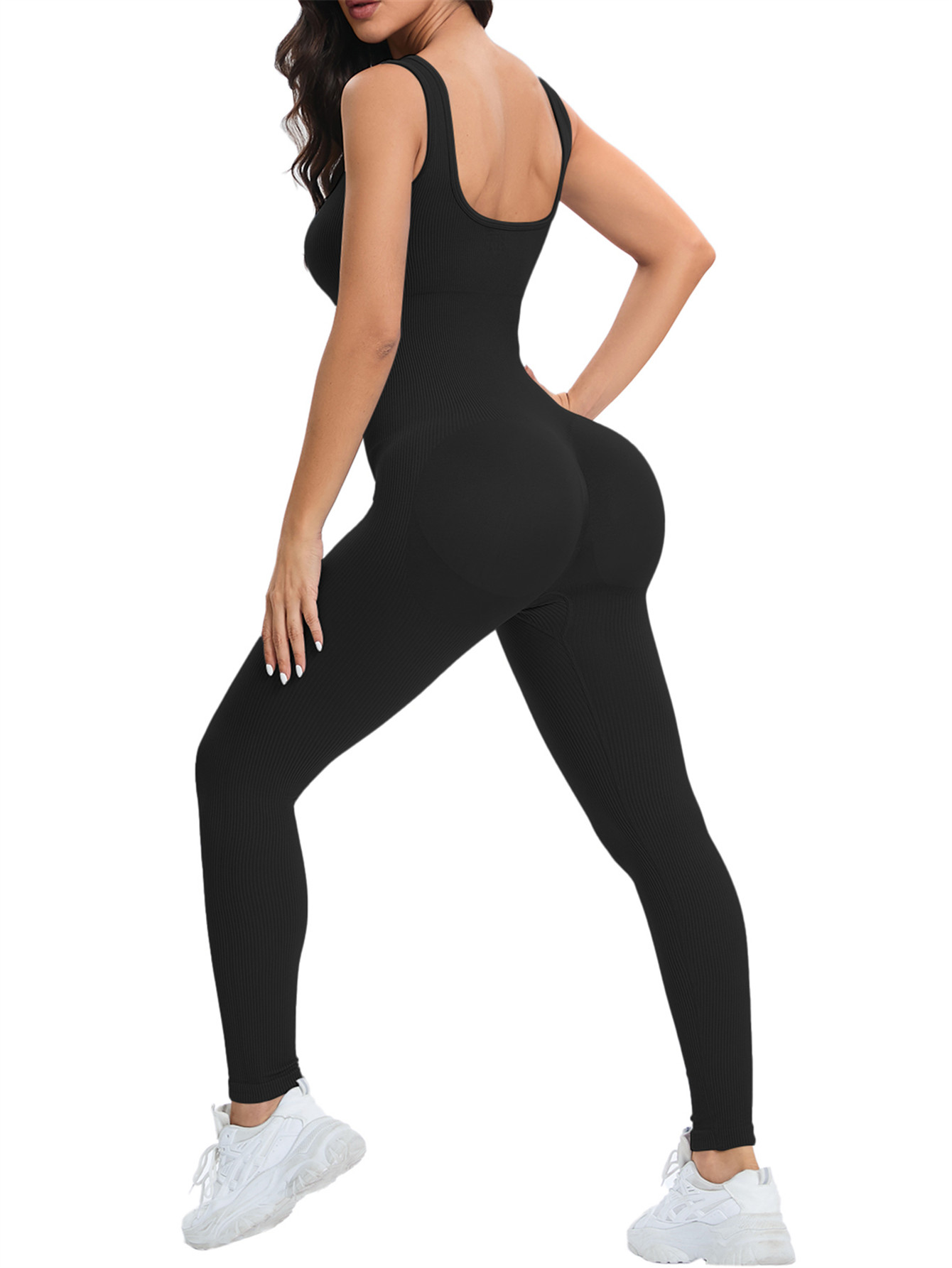 Women Workout Seamless Jumpsui - đánh giá và giá Seamless Ribbed Workout Tank Top