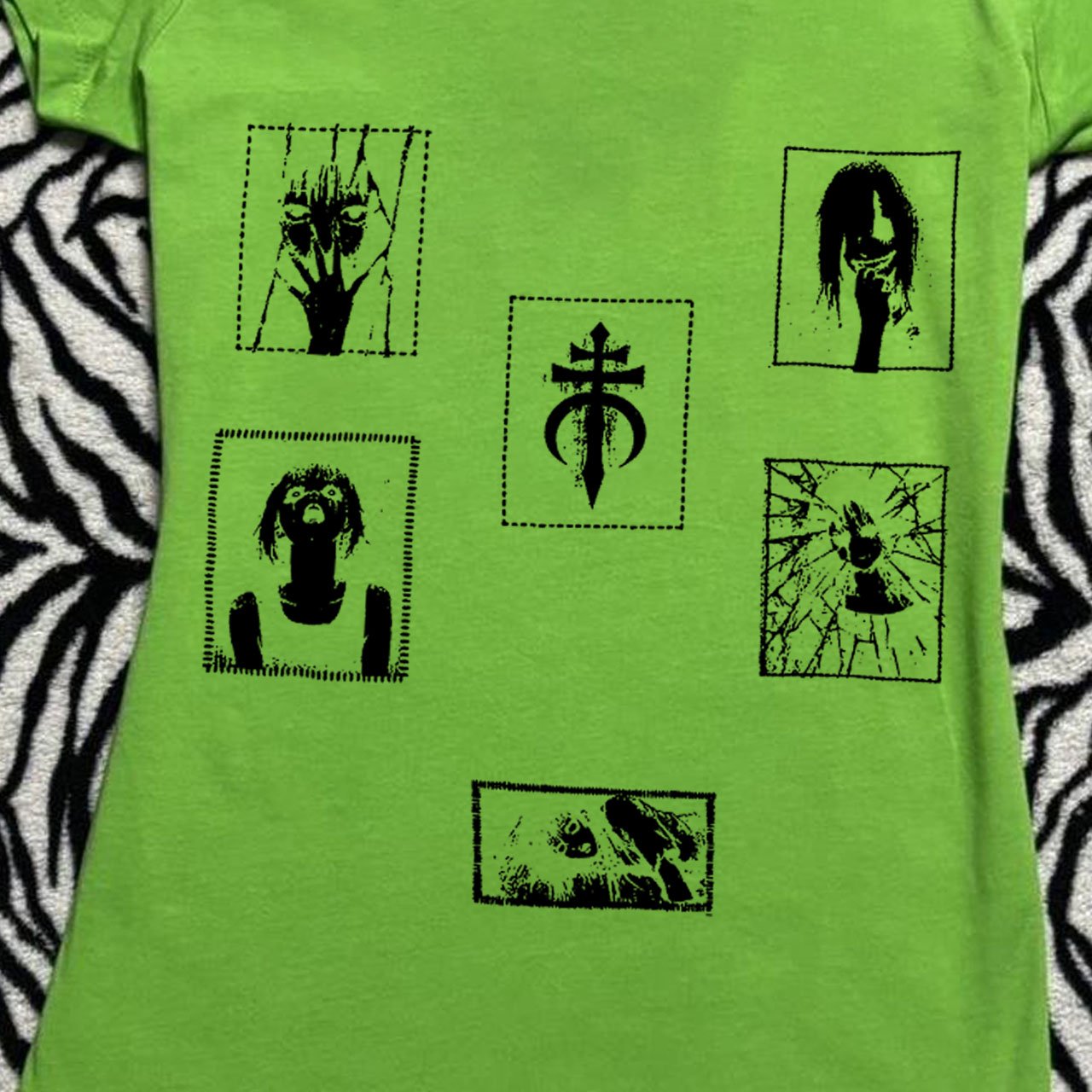 2000s Vintage Women's Crop Top - đánh giá và giá Y2K Graphic Baby Tee Crop