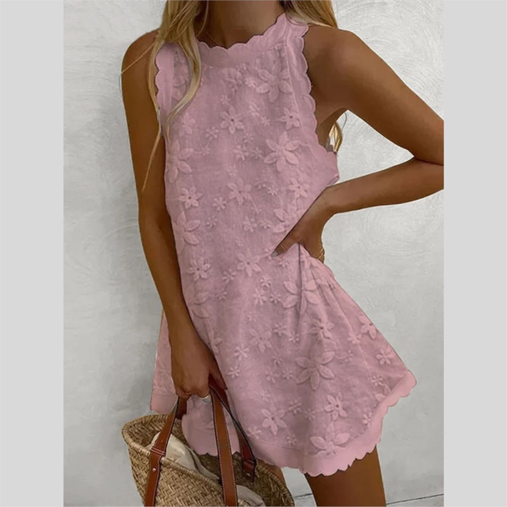 Casual White Lace Mini Dress W - đánh giá và giá French Vintage Floral Midi Dress