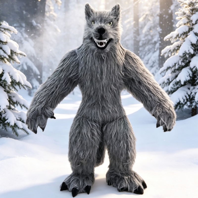 Giant Inflatable Grey Wolf Mas - đánh giá và giá Dresses