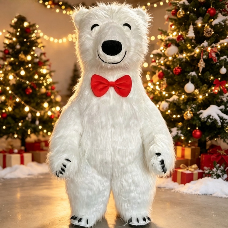 Giant Inflatable White Polar B - đánh giá và giá Dresses