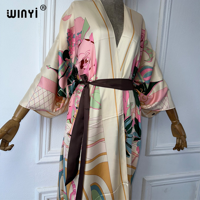 WINYI Summer Print Middle East - đánh giá và giá Boho Summer Beach Maxi Dress