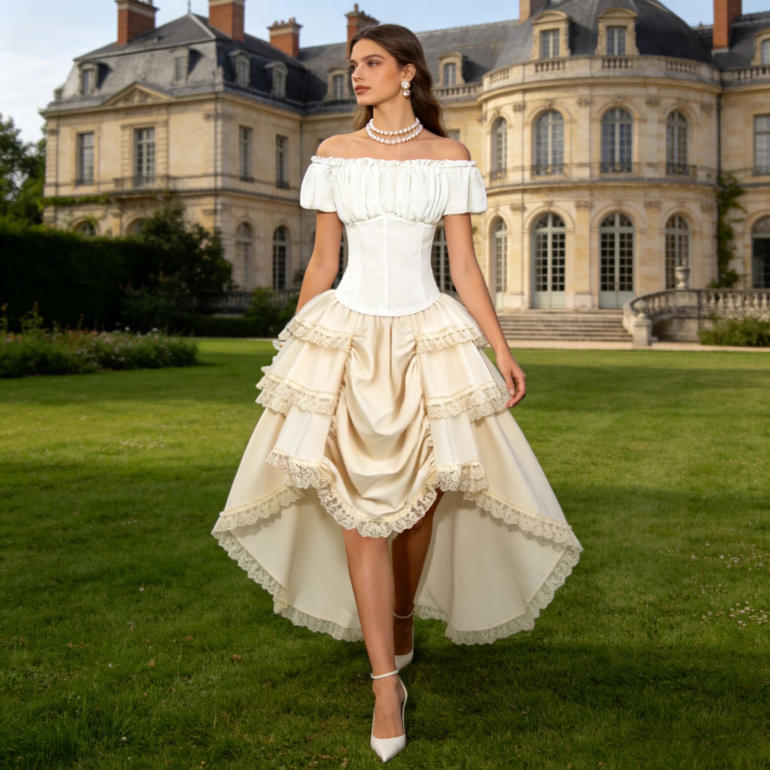 Renaissance Asymmetrical Hem S - đánh giá và giá Skirts